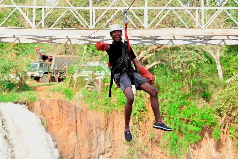 From Nairobi Sagana Adventure with Zipline & Lunch Day Trip