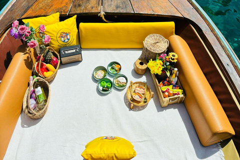 Krabi: Privé-eilandtour met een longtailboot4 eilanden