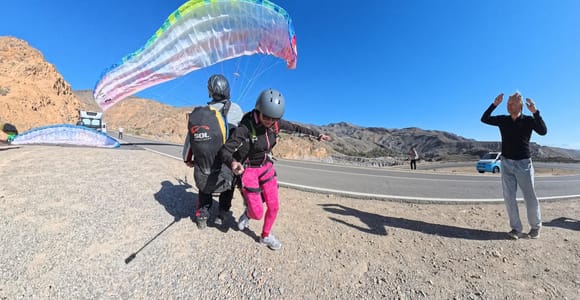 Mountain Eagle Tandem Paragliding Flight Almeria