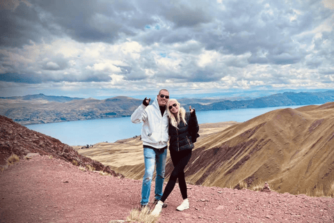 From Cusco: Guided Day Trip to Pallay Punchu + Racchi with Meals Guided Tour of Pallay Punchu Mountain and Racchi, with Stop at the Textile Center