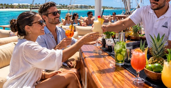 Aruba: Morning Snorkel Cruise with Meal & Open Bar