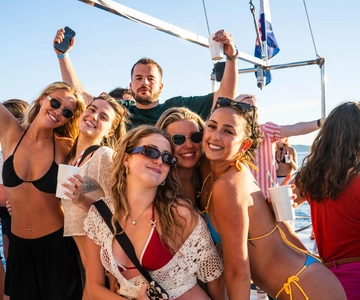 Split: Blue Lagoon Boat Party with Slide, Dj and After Party