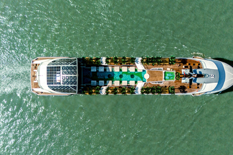Hanoi: Dolphin 5-Star Family Cruise & Buffet in Ha Long Bay With Pick-up and Drop-off