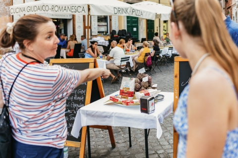 Rzym: kuchnia uliczna – wycieczka z lokalnym przewodnikiemDzielnica żydowska: wycieczka grupowa w języku angielskim