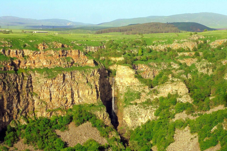 Dashbashi Canyon, Asureti village, and Didgori monument.