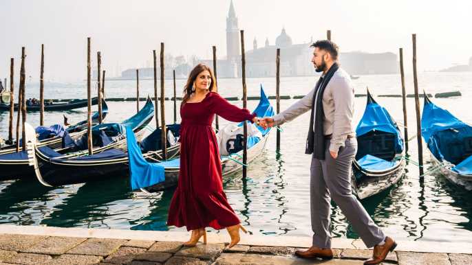 Venice: Photoshoot at Piazza San Marco and the Canals
