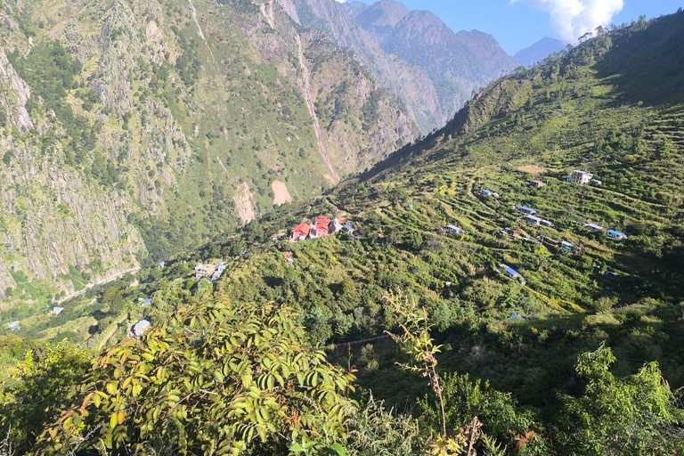 Caminhada no vale de Langtang