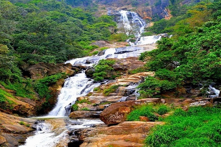 Ella: Diyaluma Waterfalls & Buduruwagala Temple Day Tour