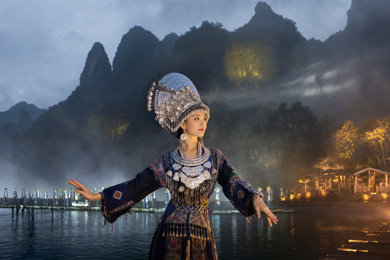 YangShuo: Impression Liu Sanjie Show Ticket with Options A2 President VIP | Tea Break, Drinks & Premium View