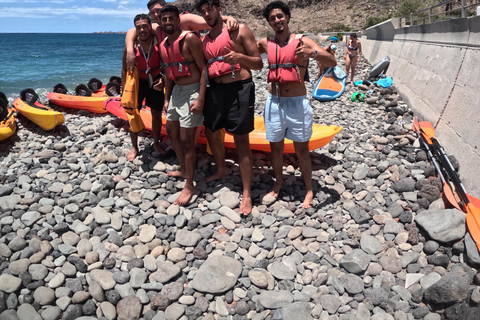 Tenerife: Kayak and Snorkeling Tour with Marine Life