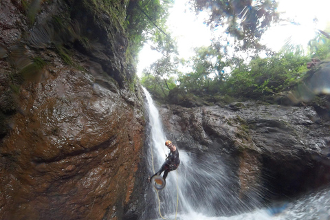 From Cali: Lili River Canyoning Tour with Rappelling