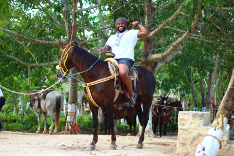Cancun: Atv, Cenote, Horseback Riding and Tequila Tasting Single Cancun/ Puerto Morelos
