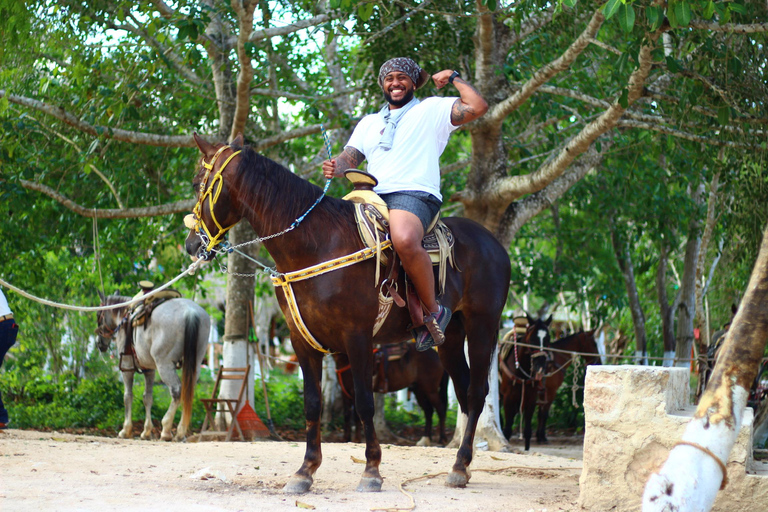 Cancun: Atv, Cenote, Horseback Riding and Tequila Tasting Single Cancun/ Puerto Morelos