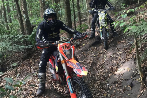 Bali: Mount Batur Custom Dirt Bike Tours Bali: Pine Forest, Black Sand & Lava Dirt Bike KLX BF 150