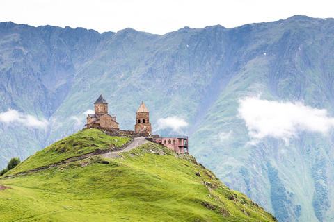 Highlands Tour: Kazbegi, Ananuri, Gudauri, and Zhinvali