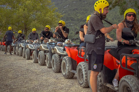 Antalya: Off-Road Quad/Buggy Safari & Hotel Transfer Double Quad: Two People, One Bike