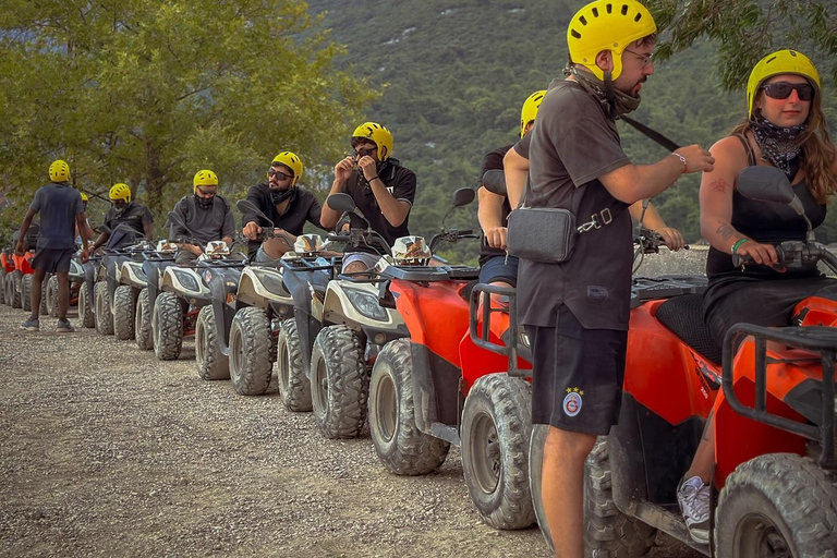 Antalya: Off-Road Quad/Buggy Safari & Hotel Transfer Double Quad: Two People, One Bike