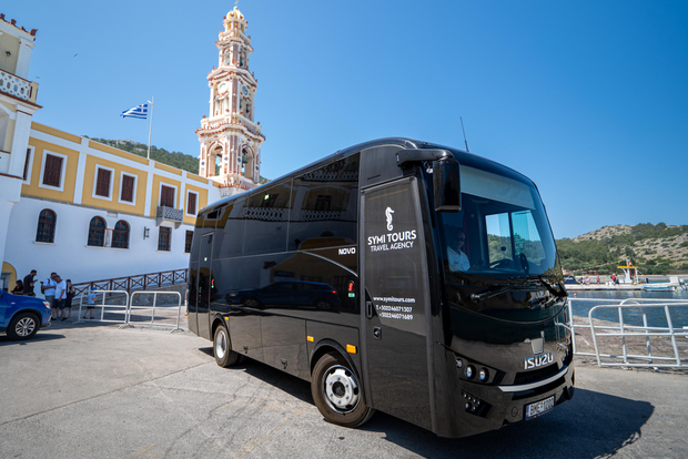 Symi: escursioni in autobus al monastero di Panormitis