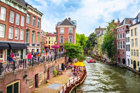 Utrecht: Guided Bike Tour with Gelato and Windmill Visit