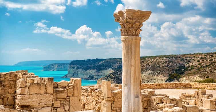 Z Ayia Napa/Protaras/Larnaka: Paphos a Kourion Celodenní výlet