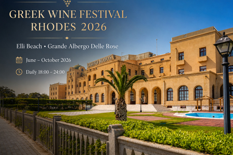 Rhodes: Greek Wine Festival 2026 - V.I.P. Tasting Experience