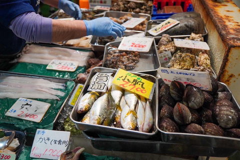 Tokyo: Tsukiji Market Food and Sake Tasting Tour