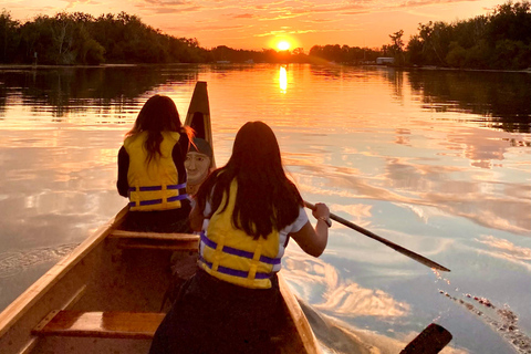 Toronto Islands: Sunset Canoe Tour