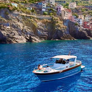 Cinque Terre: Hybrid Bootstour mit Badestopp