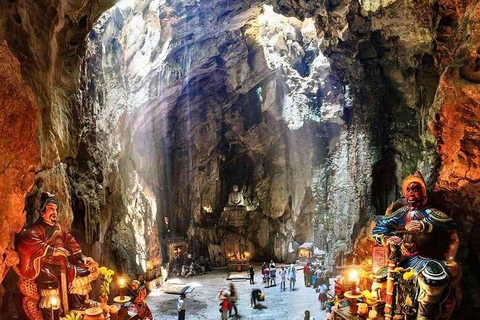 From Da Nang: Marble Mountain & Hoi An Group Tour & Dinner