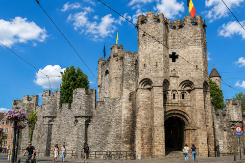 Ghent on Foot: Castle Walls, Canals & Medieval Quays 2-hour Ghent Walking Tour