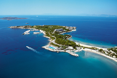 Riviera d&#039;Athènes : Visite du temple de Poséidon et du lac de Vouliagmeni