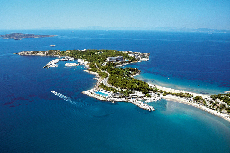 Riviera d&#039;Athènes : Visite du temple de Poséidon et du lac de Vouliagmeni