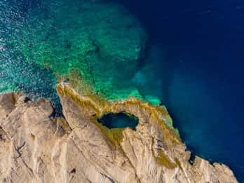 Från: Zadar Golubinka-grottan och Sakarun-stranden Privat tur