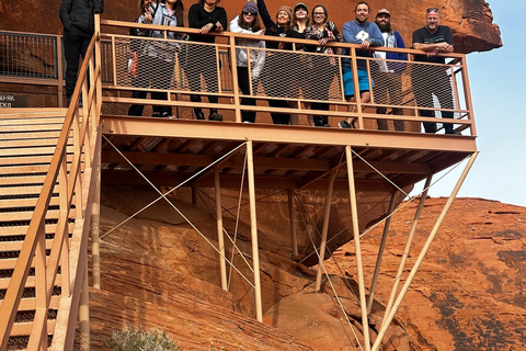 Visite en petit groupe VIP de la Vallée de feu au départ de Las Vegas