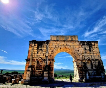 From Fes: Meknes Volubilis and Moulay Idriss Day Trip