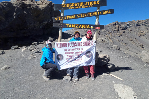 8 dagars fullmåneklättring på Lemosho Route i Kilimanjaro