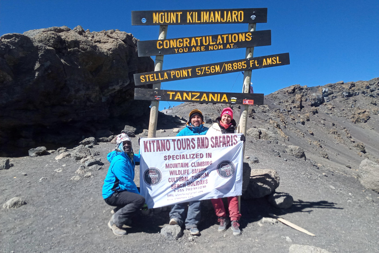 8 dagars fullmåneklättring på Lemosho Route i Kilimanjaro