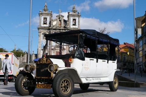 Porto and Gaia City Tour by Replica Vintage Ford Model T