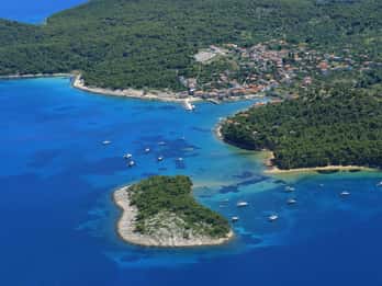 From Biograd: Golden Island of Vrgada Trip with Lunch