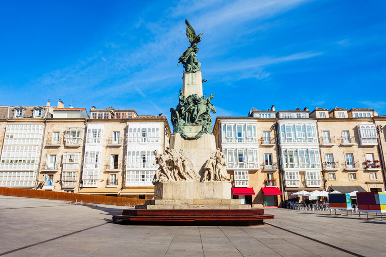 From Bilbao: Vitoria and Logroño Day Trip with Wine Tasting Included Spanish tour from Vitoria
