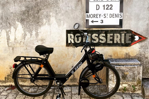 Balade Solex/Vélo avec guide et dégustation de vins