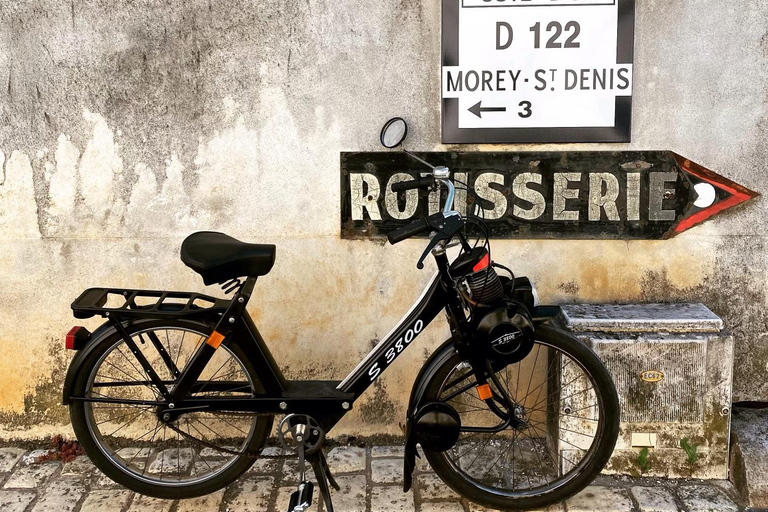 Balade Solex/Vélo avec guide et dégustation de vins