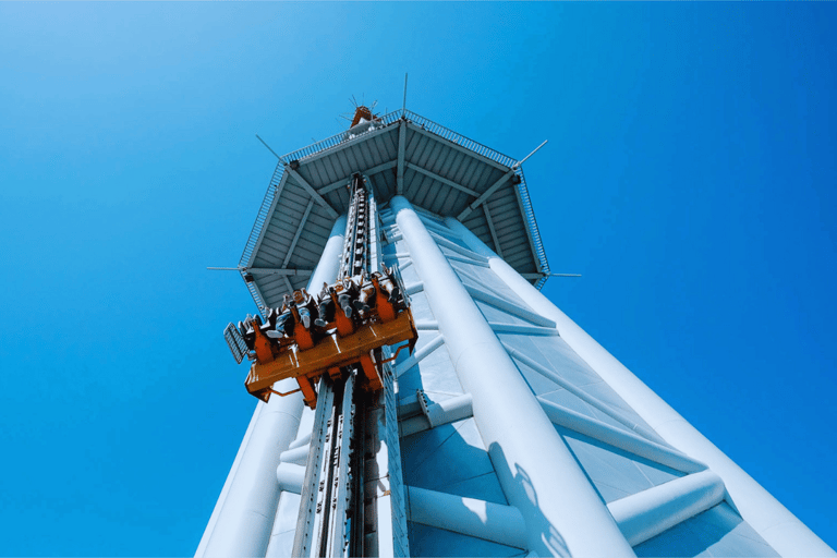 Guangzhou: Canton Tower Observation Deck and Thrill Rides 488m Outdoor Observation Ticket