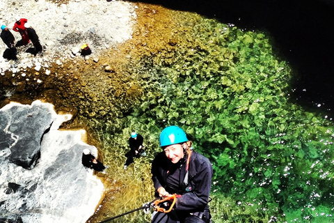Reunion: Canyoning from Bras Rouge to Cilaos - Fun, Aquatic & Geological Cilaos Bras Rouge Full Canyoning - Fun, Technical & Aquatic