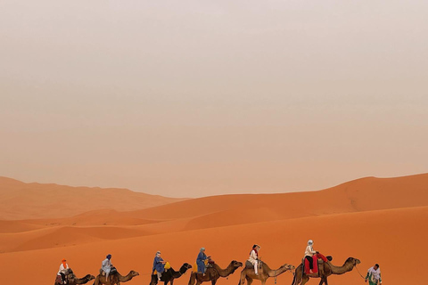 Fes to Marrakech: 3-Day Sahara Desert Adventure Luxury Desert Camp