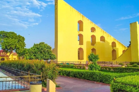 Jaipur: All-inclusive privé stadstour van een hele dagChauffeur + privé AC auto + reisleiding