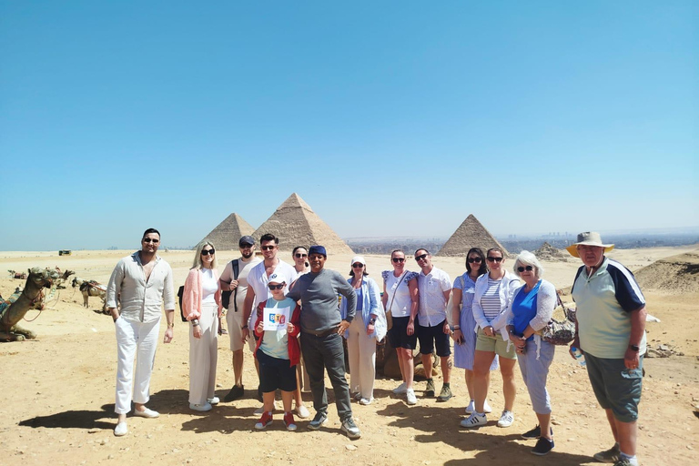 Hurghada Cairo flight: pyramids, kings mummies museum or GEM pyramids, GEM Museum
