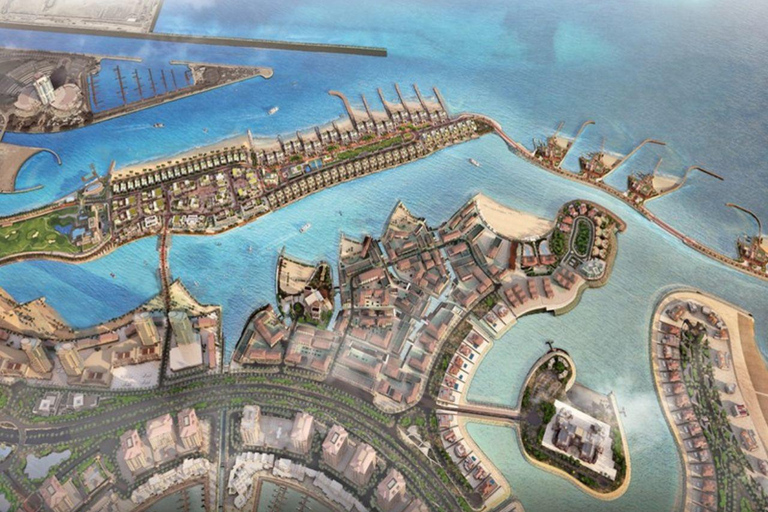 Doha&#039;s Pearl &amp; Gewan Islands rondleiding met lokaal dinerenDoha&#039;s Pearl &amp; Gewan Islands Tour met lokale gerechten