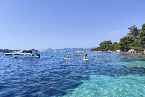 Cruise tour around the Lerins Islands with swimming, departing from Cannes