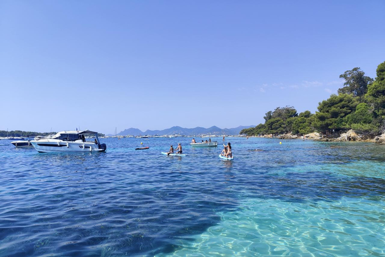 Cruise tour around the Lerins Islands with swimming, departing from Cannes